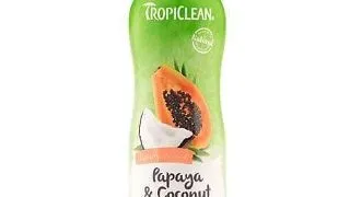 TROPICLEAN, sampon si balsam 2in1 caini, Papaya si Nuca de cocos, flacon, 355ml