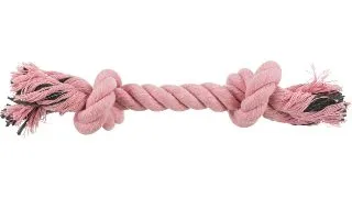 TRIXIE, jucarie sfoara cu 2 noduri caini, 20cm, multicolor