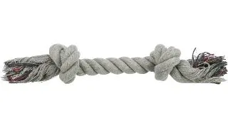 TRIXIE, jucarie sfoara cu 2 noduri caini, 26cm, multicolor
