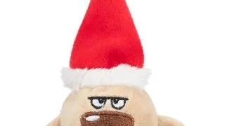 TRIXIE Christmas Gnom, jucarie de plus caini XS-XL, cu sunet, plus, maro si verde, 12cm