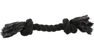TRIXIE, jucarie sfoara cu 2 noduri caini, 37cm, multicolor