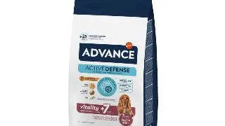 ADVANCE Vitality +7 Medium, M, Pui, hrana uscata caini senior, 12kg