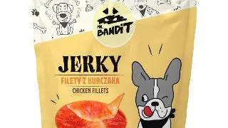 MR BANDIT Jerky Fillets, XS-XL, Pui, punguta recompense fara cereale caini, 500g