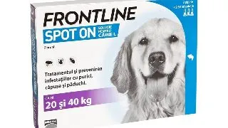 FRONTLINE Spot-On, solutie antiparazitara, caini 20-40kg, 3 pipete