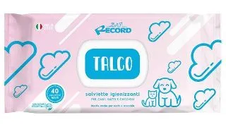 Servetele Umede Antibacteriene RECORD cu Talc 40buc