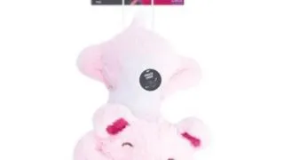 M-PETS Tess, jucarie de plus caini M-XL, activitati fizice, plus, roz, 36cm