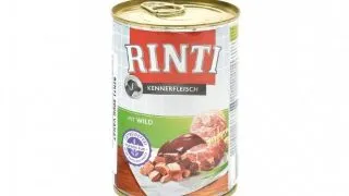 RINTI, XS-XL, Vanat, conserva hrana umeda fara cereale caini, (in suc propriu), 400g