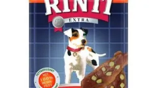 RINTI Chicko Plus, XS-XL, Pui si Branza, punguta recompense fara cereale caini, deshidratat, 80g