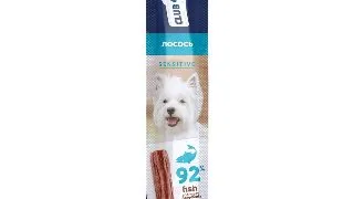 CLUB 4 PAWS Premium Sensitive Stick, recompense caini, Batoane, sensibilitati digestive, Somon, 12g