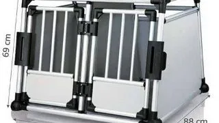 Cusca Transport Auto Trixie Dublu Metal, 95x69x88 cm