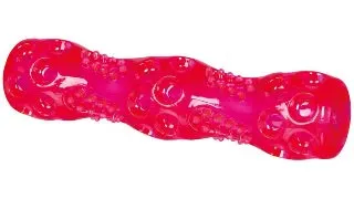 TRIXIE, jucarie baston caini, cu sunet, cauciuc termoplastic, 18cm, multicolor