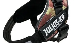 JULIUS-K9 IDC Power, ham tractiune caini, 2XL, 40-70kg, camuflaj