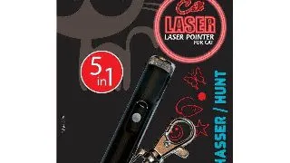 Pointer laser 5 in 1 pentru pisici