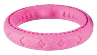Trixie, jucarie inel plutitor caini, cauciuc, 17cm, multicolor