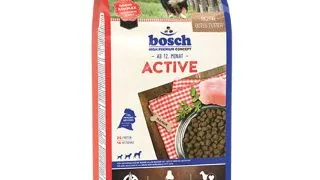 BOSCH Active, Pui, hrana uscata caini activi, 15kg