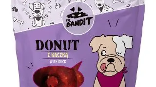 MR BANDIT Donut, XS-XL, Rata, punguta recompense caini, 500g