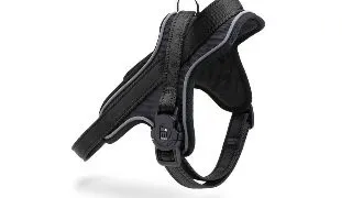 MYFAMILY Memopet, ham caini MYFAMILY Memopet, ham cu NFC caini, textil, XS, 30-35cm, negru