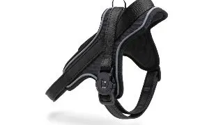 MYFAMILY Memopet, ham caini MYFAMILY Memopet, ham cu NFC caini, textil, L, 60-80cm, negru