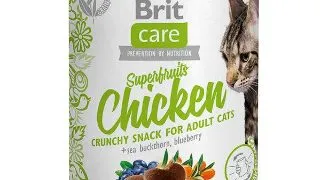 Recompense pentru pisici Brit Care Cat Snack Superfruits Chicken 100 g 100g