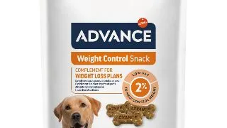 ADVANCE Weigth Control Snack, XS-XL, punguta recompense caini, obezitate, 150g