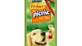 PURINA Friskies Picnic, Pui, recompense caini, batoane, 42g