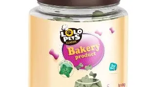 Lolo Pets Caine Biscuiti Bones cu Aroma de Menta Marimea S, 210 g
