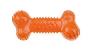 M-PETS Funbone, jucarie de ros caini, dentitie, cauciuc M-PETS Funbone, jucarie de ros caini XS-L, dentitie, cauciuc, portocaliu, 18cm