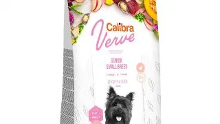 CALIBRA Verve GF Senior Small, XS-S, Pui si Rata, hrana uscata fara cereale caini senior, 1,2kg