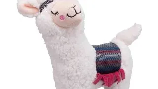 Trixie, jucarie alpaca caini, cu sunet, plus, 31cm, multicolor