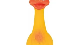 Trixie, jucarie rata caini, cu sunet original, latex, 18-20cm, multicolor