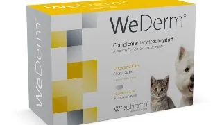 WEPHARM WeDerm, supliment piele & blana caini, capsule WEPHARM WeDerm, XS-XL, supliment piele & blana caini si pisici, flacon, 60 capsule
