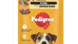 Pedigree hrana umeda pentru caini adulti, cu pui si legume in sos 100g
