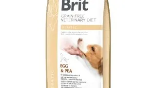 BRIT VD Hepatic, XS-XL, Ou, dieta veterinara, hrana uscata fara cereale caini, sistem hepatic, 12kg