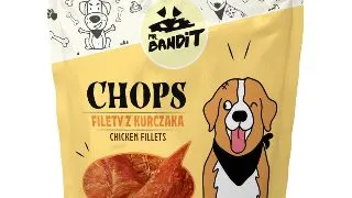 MR BANDIT Chops, XS-XL, Pui, punguta recompense caini, 500g