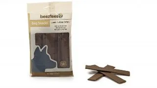 BEEZTEES Snack Strips, recompense caini, cy Miel si Orez, 150g