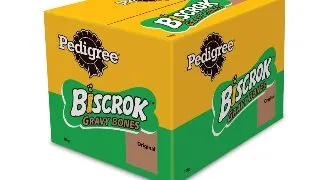 PEDIGREE Biscrok Gravy Bones, recompense caini, biscuiti, 10kg