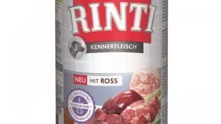 RINTI, XS-XL, Cal, conserva hrana umeda fara cereale caini, (in suc propriu), 400g