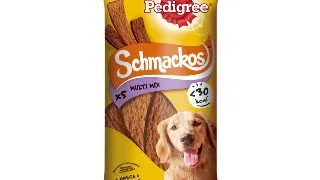 PEDIGREE Schmackos Multi Mix, recompense caini, benzi moi, carne, 5buc