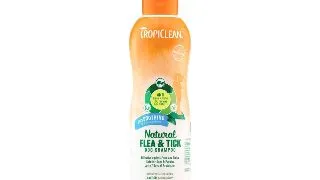 Tropiclean Natural Flea and Tick Shampoo plus Soothing, 592 ml