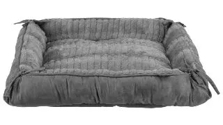 TRIXIE Relax, pat dreptunghiular caini, S-M, poliester, gri, 70 x 60 cm