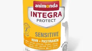 INTEGRA PROTECT Sensitive, XS-M, Pui, dieta veterinara, conserva hrana umeda fara cereale caini, alergii, sistem digestiv, (in aspic), 400g