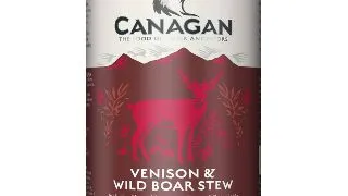 CANAGAN Venison&Wild Boar Stew, XS-XL, Vanat si Mistret, conserva hrana umeda fara cereale caini junior & adult, (in supa), 400g