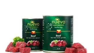 NUEVO, XS-XL, Vita, conserva hrana umeda fara cereale caini, (pate), 400g