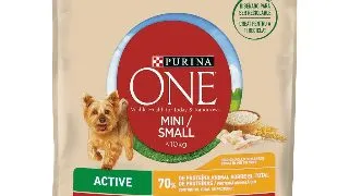PURINA One Mini Active, Pui cu Orez, hrana uscata caini, activitate intensa, 800g