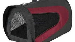Geanta Transport Trixie Alina, 27x27x54 cm, Antracit/Bordo