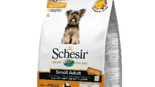 Schesir Dog Adult Small cu Pui, 800 g