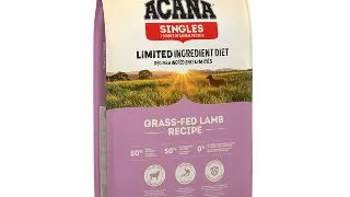 ACANA Singles Grass-Fed Lamb, Miel si Mere, hrana uscata monoproteica fara cereale caini, 2kg