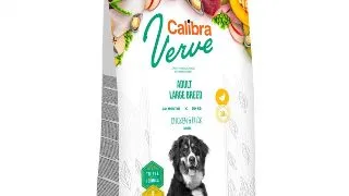 CALIBRA Verve GF Adult Large Breed, L-XL, Pui si Rata, hrana uscata fara cereale caini, 12kg
