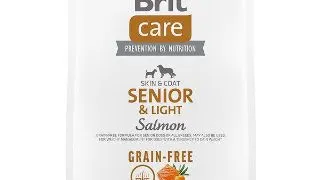 Hrana uscata pentru caini Brit Care Grain-free Senior & Light, 3 kg 3kg