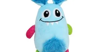 PAWISE Little Monster, jucarie de plus caini, XS-L, plus, cu sunet, multicolor